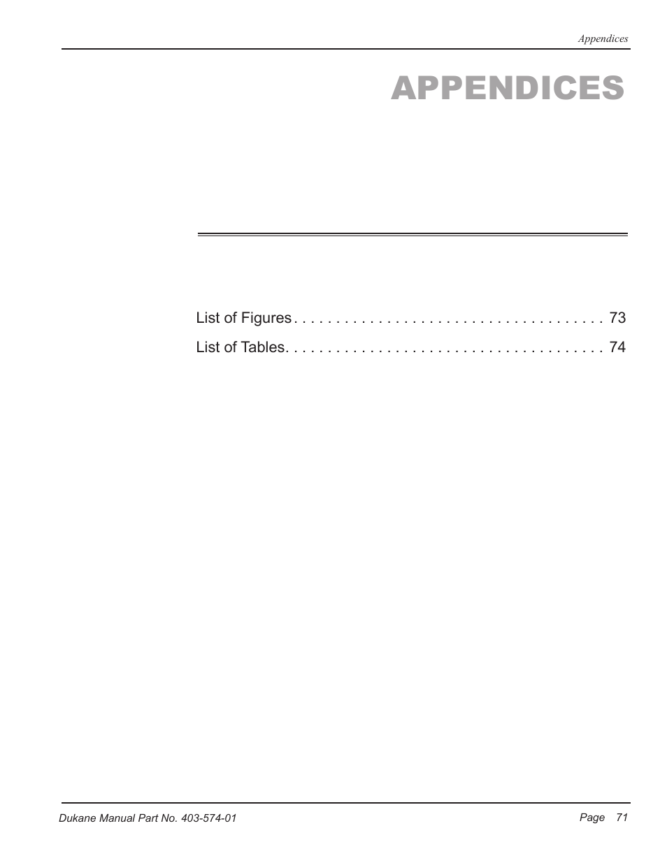 Appendices | Dukane Ultrasonic Hand Held System iQ Series User Manual | Page 77 / 82