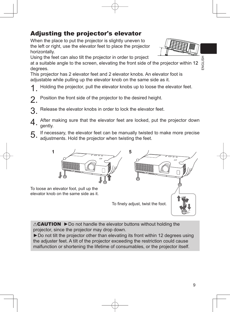 Dukane LCD Data Video Projector MODEL 8788 User Manual | Page 11 / 20