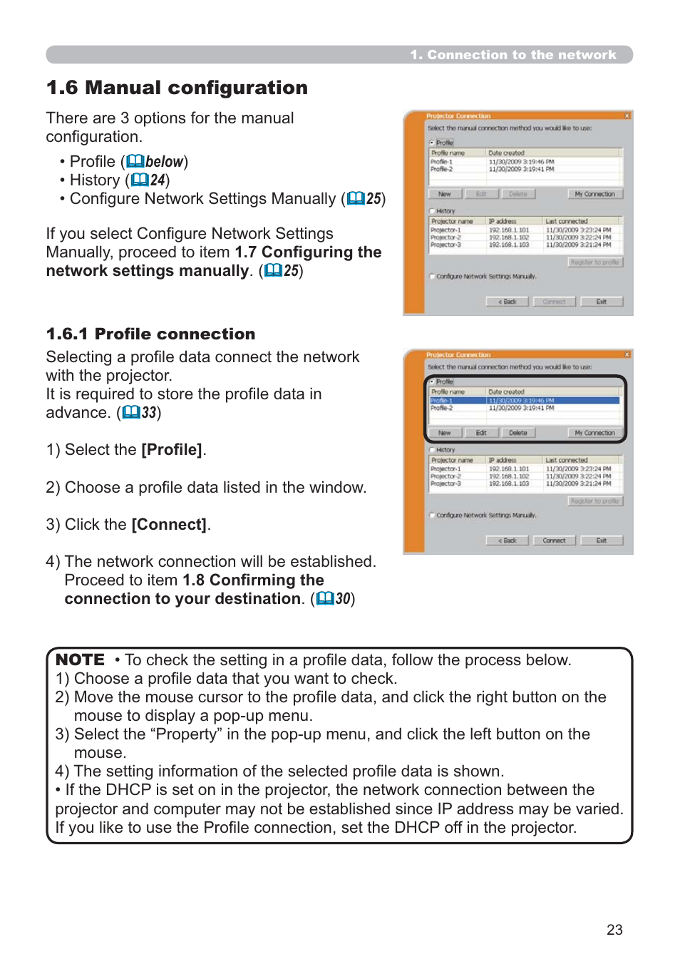 6 manual conﬁguration | Dukane Data Video 8107HWI User Manual | Page 25 / 94