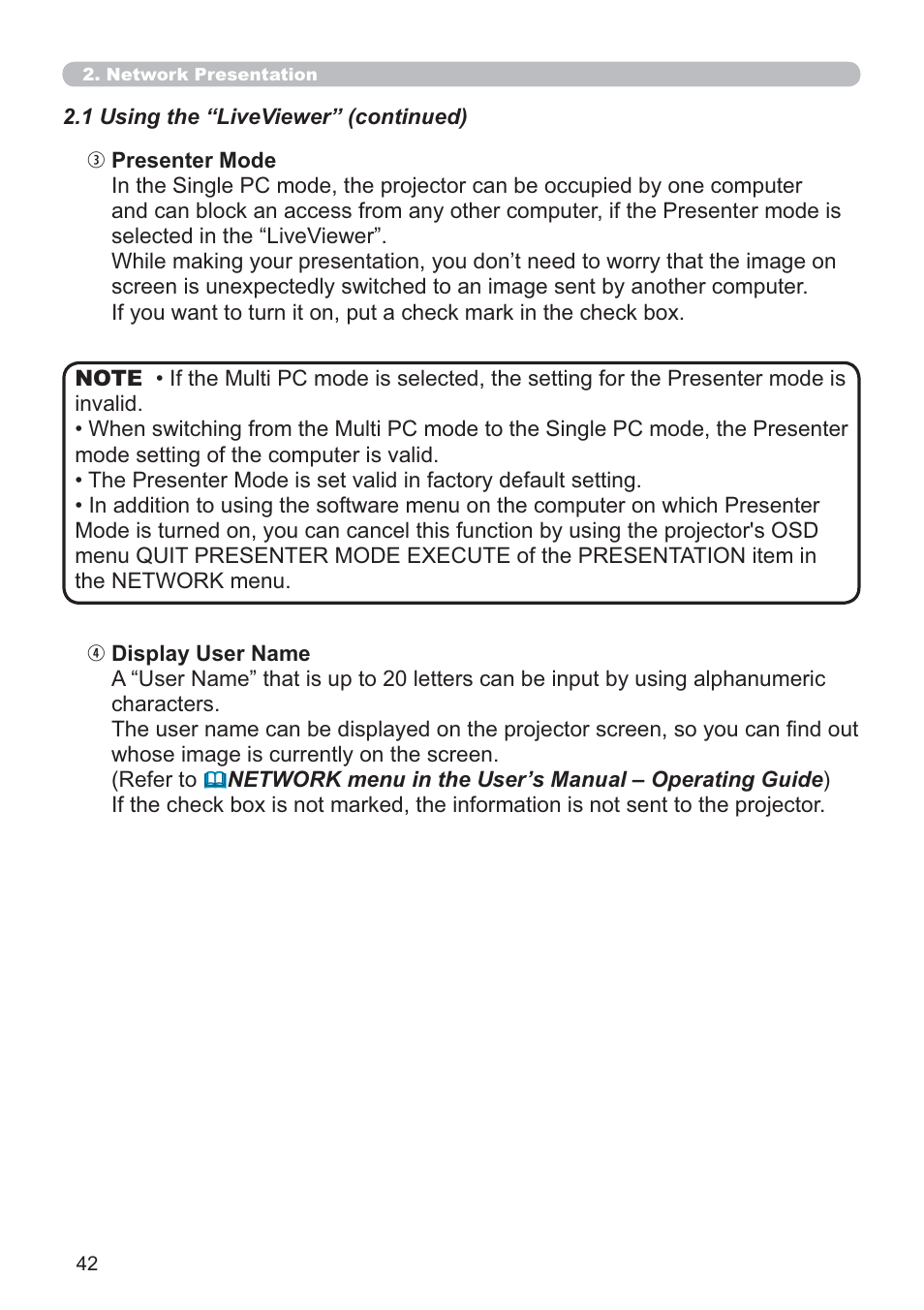 Dukane Data Video 8107HWI User Manual | Page 44 / 94