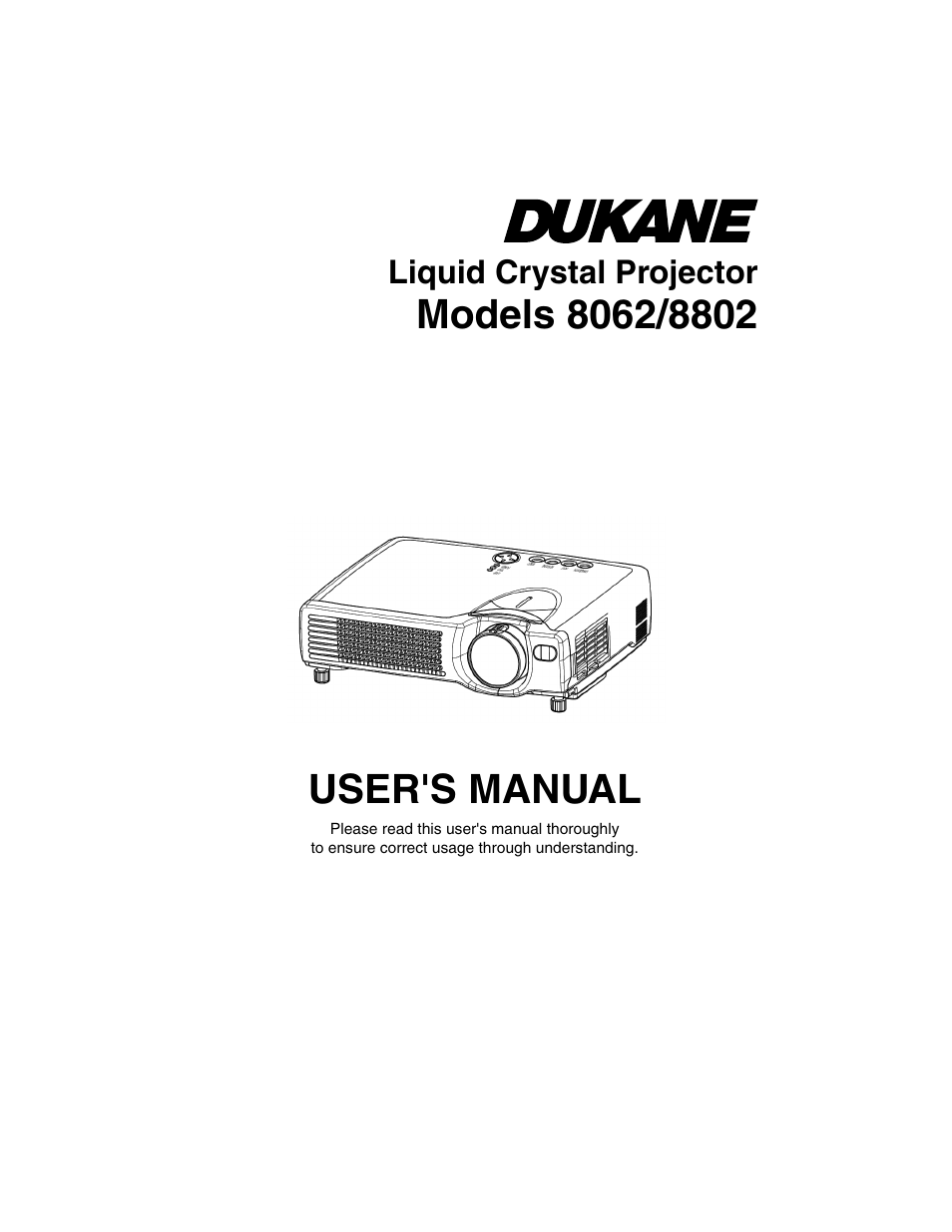 Dukane 8062 User Manual | 60 pages