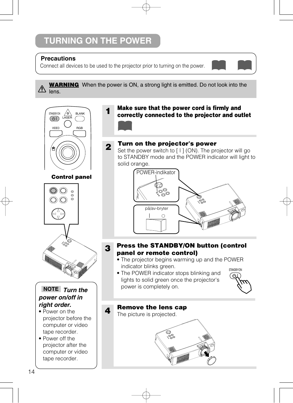 Turning on the power | Dukane 28A8801A User Manual | Page 22 / 62