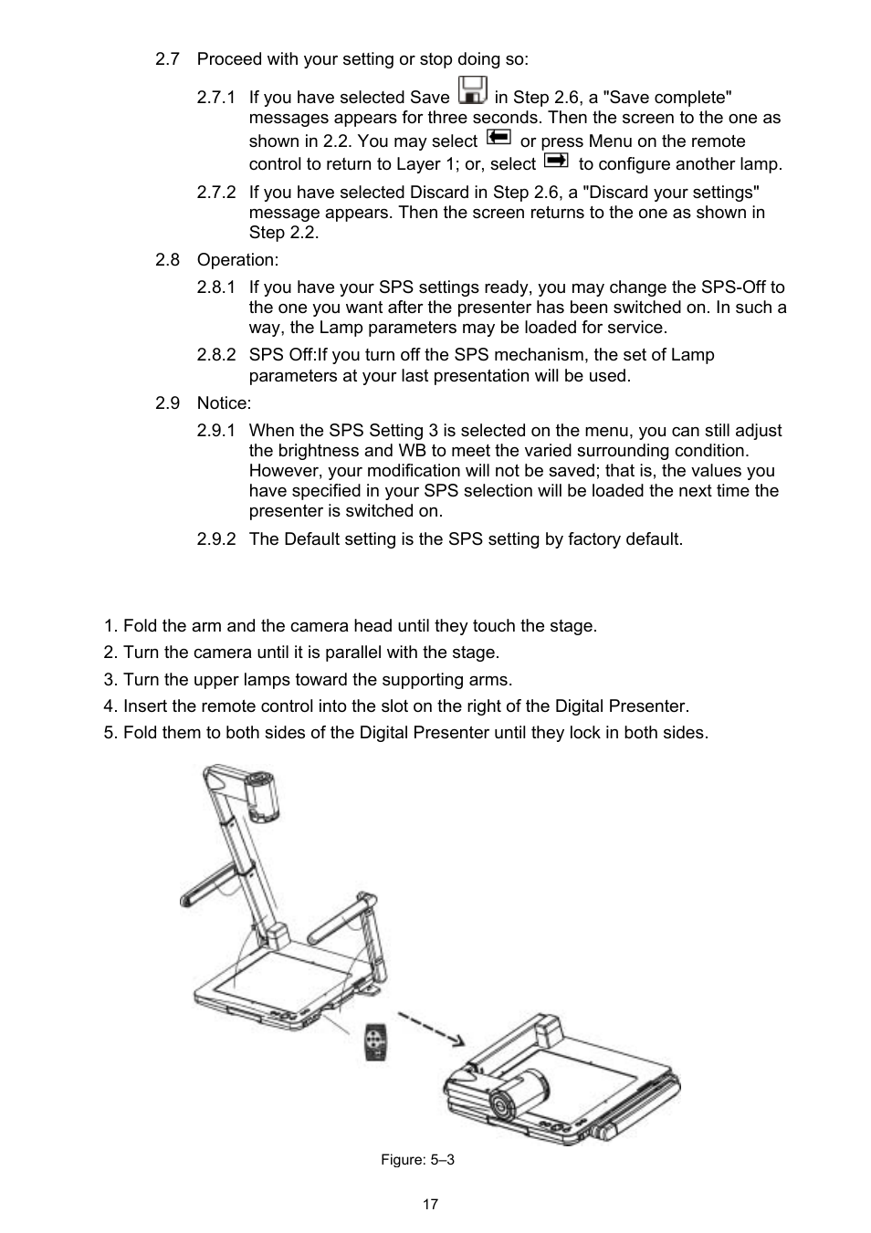 Torage after, 8 storage after use | Dukane DVP303A User Manual | Page 19 / 22