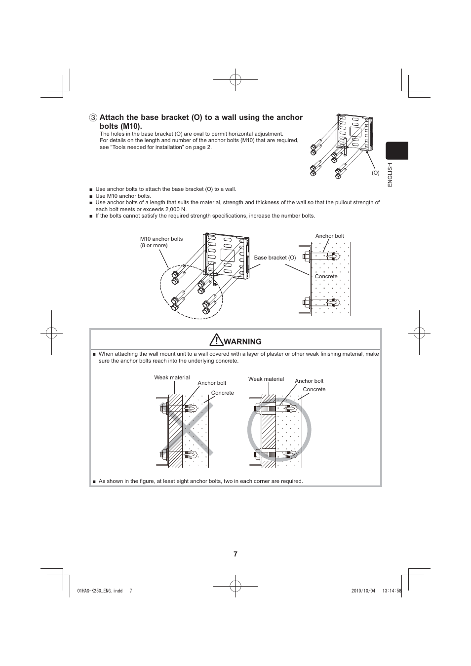 Warning | Dukane LCD Data Video Projector 8104HW-WALLARM User Manual | Page 9 / 24