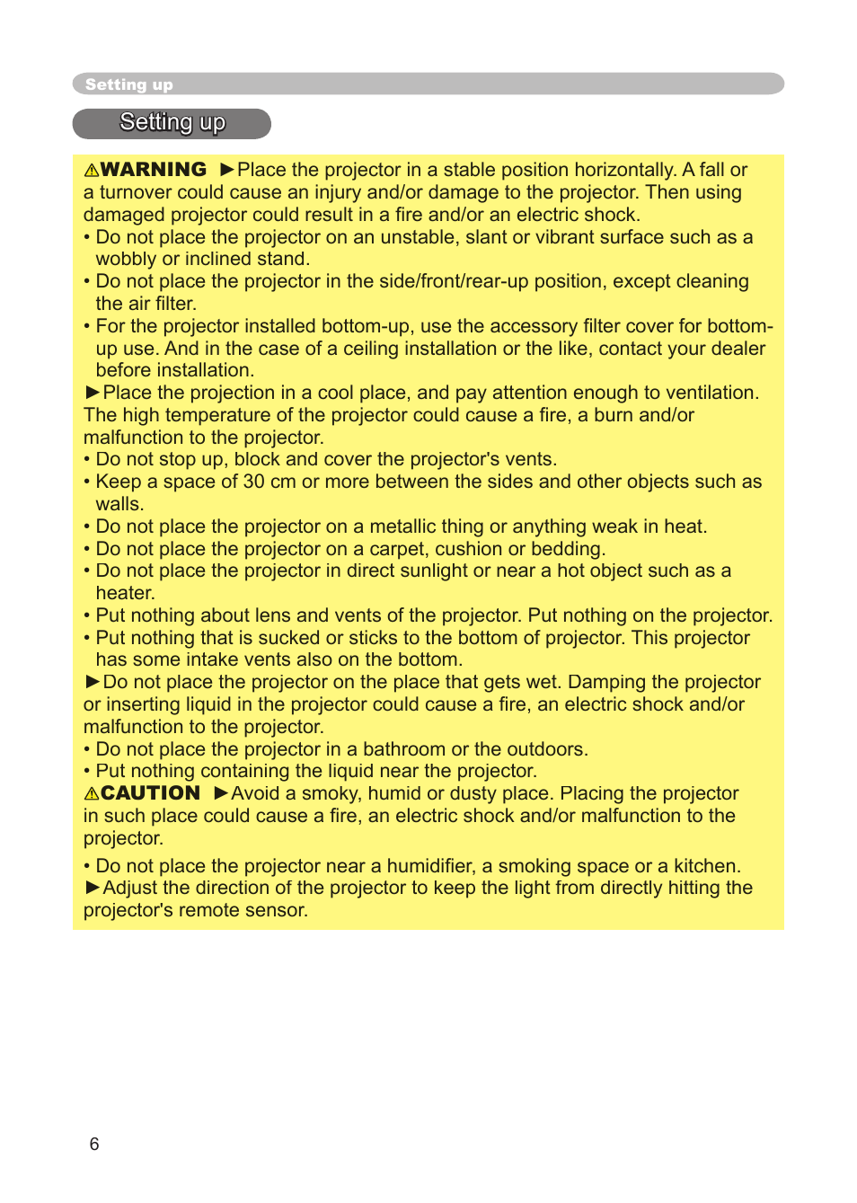 Setting up | Dukane 8914 User Manual | Page 8 / 68