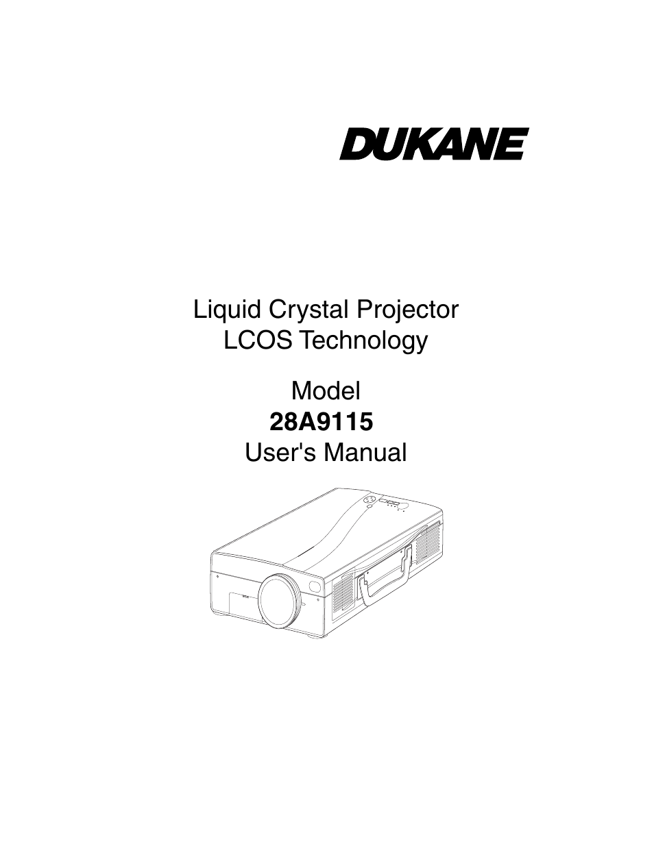 Dukane 28A9115A User Manual | 50 pages