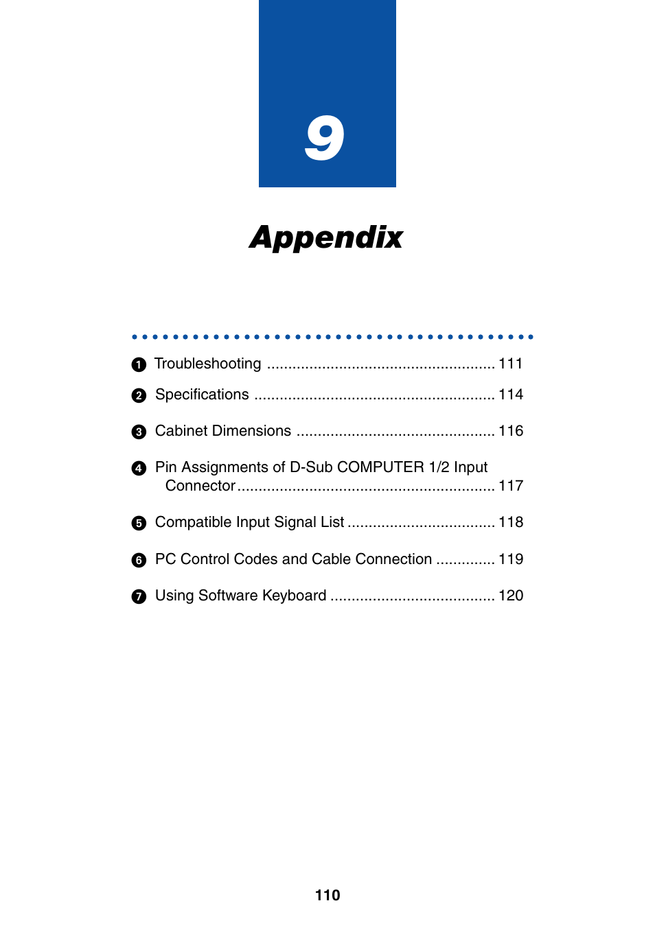 Appendix | Dukane 8768 User Manual | Page 110 / 122