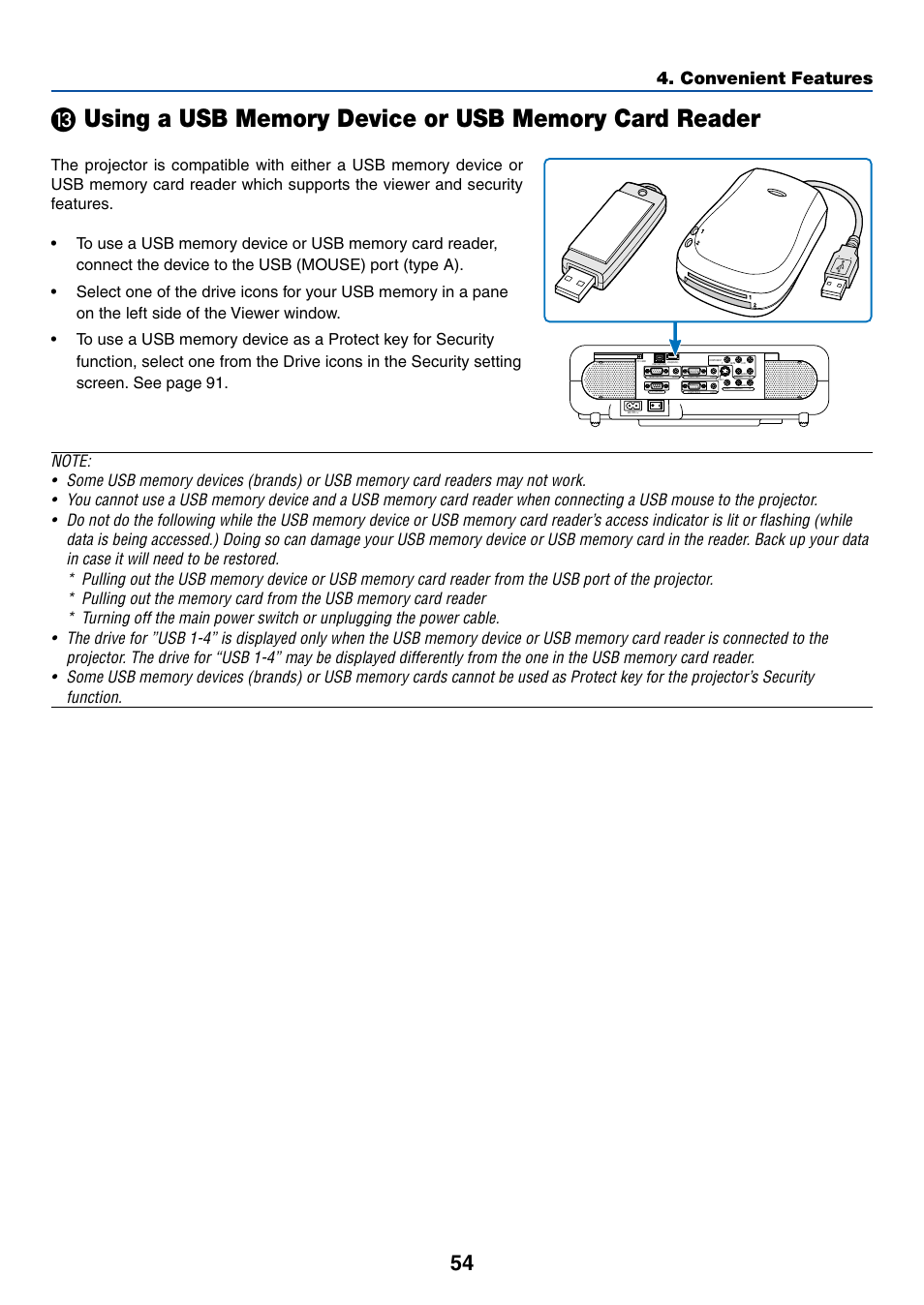 Convenient features | Dukane 8768 User Manual | Page 54 / 122