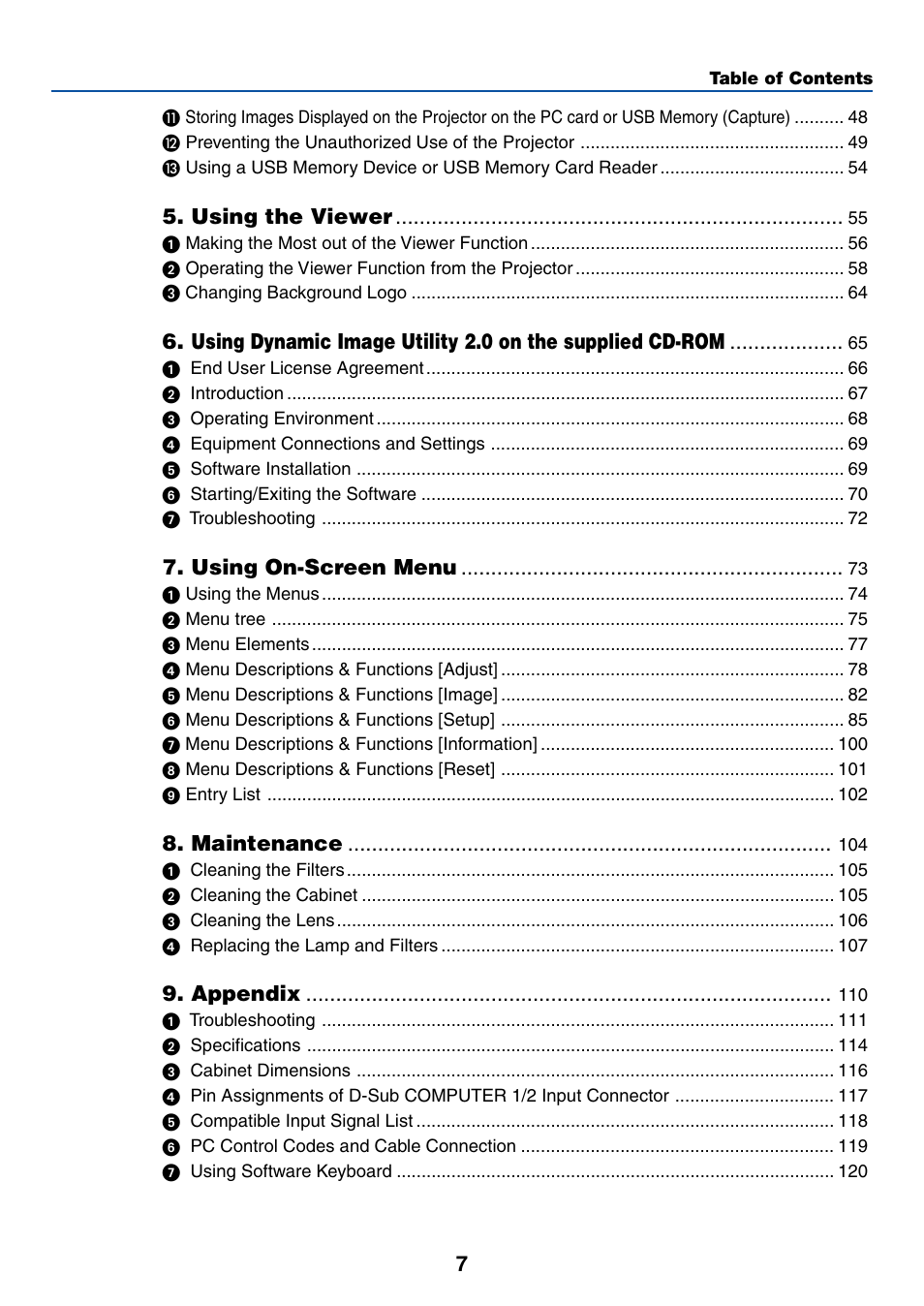 Dukane 8768 User Manual | Page 7 / 122