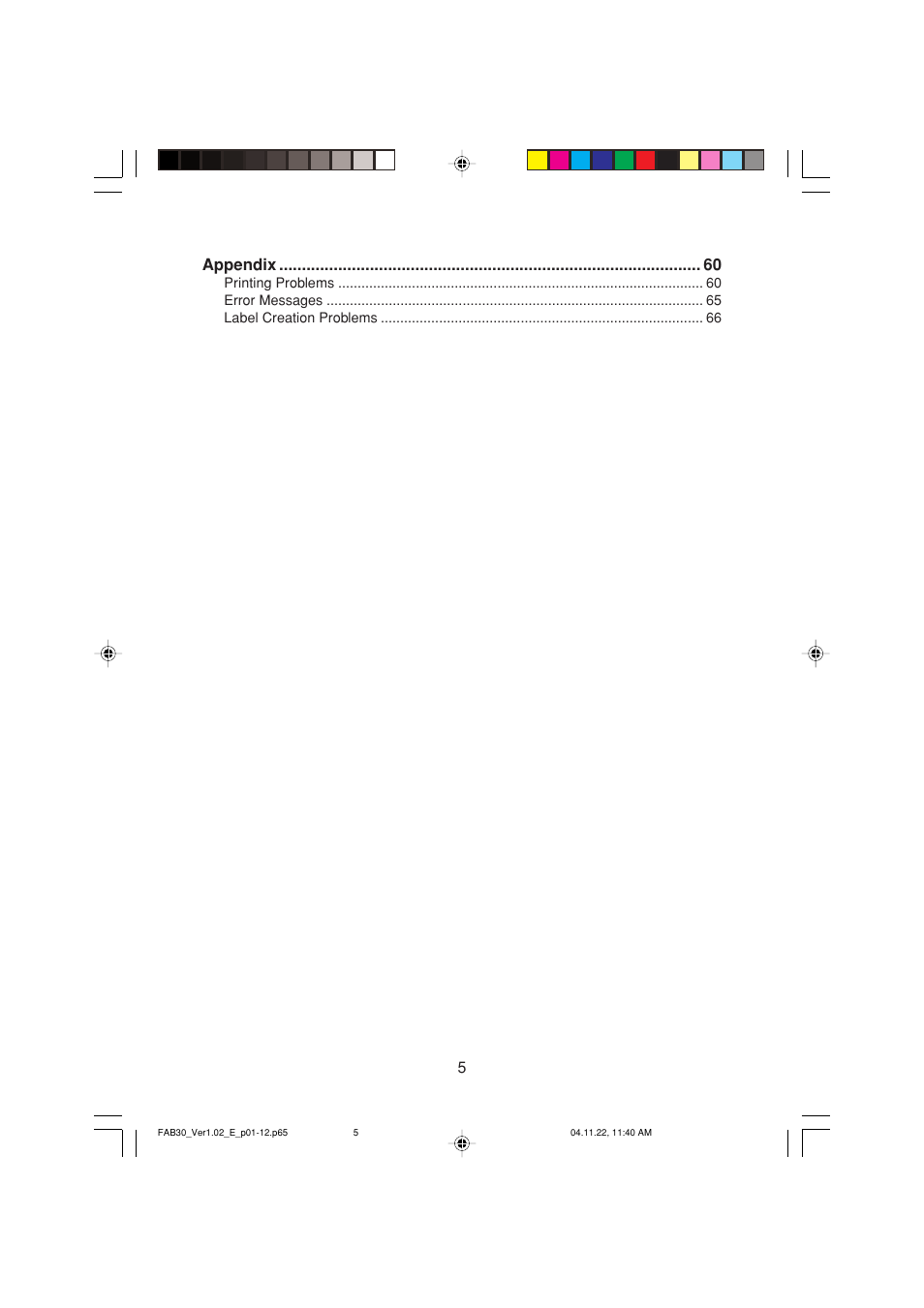 Appendix | Casio CW-L300 User Manual | Page 5 / 68