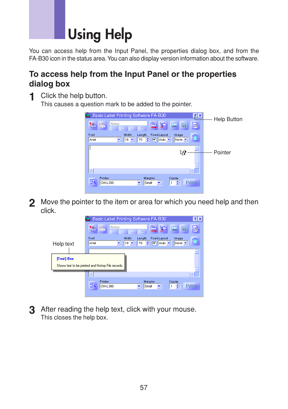 Using help | Casio CW-L300 User Manual | Page 57 / 68