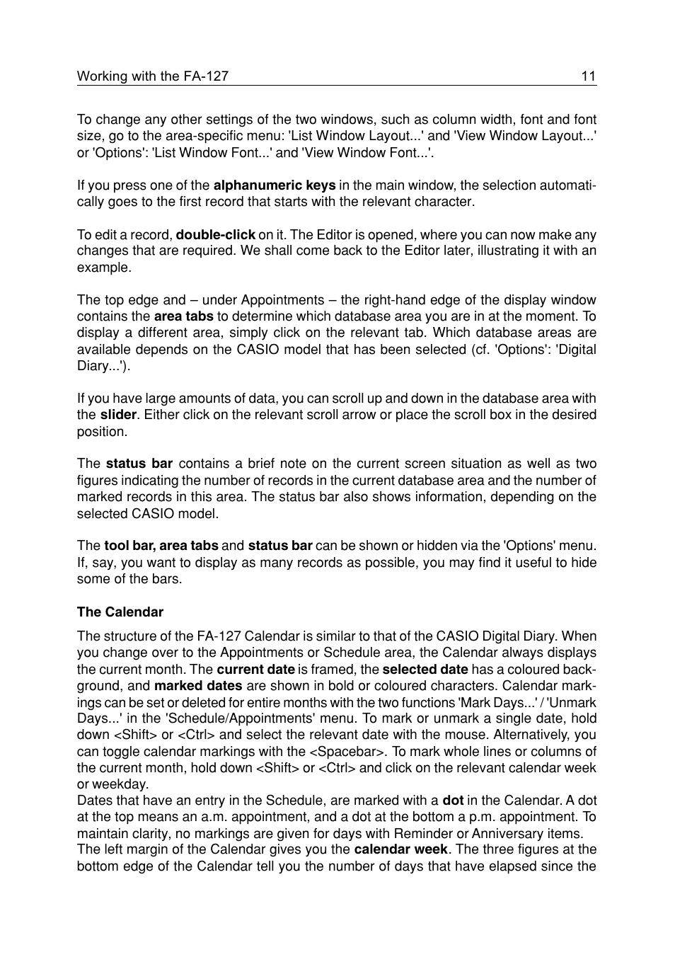 Casio FA-127 v1.5 User Manual | Page 11 / 31
