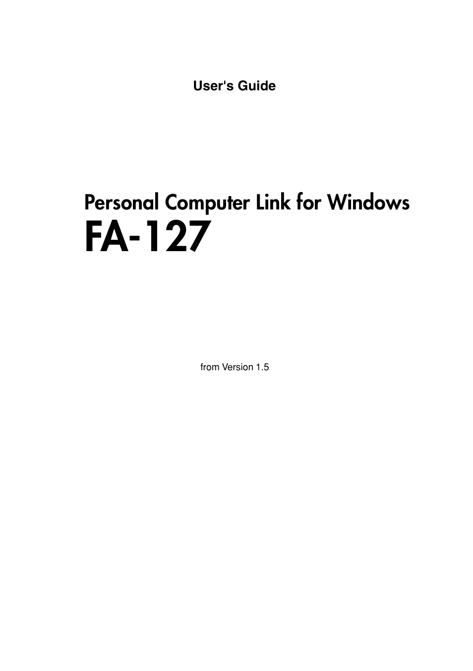 Fa-127 | Casio FA-127 v1.5 User Manual | Page 3 / 31