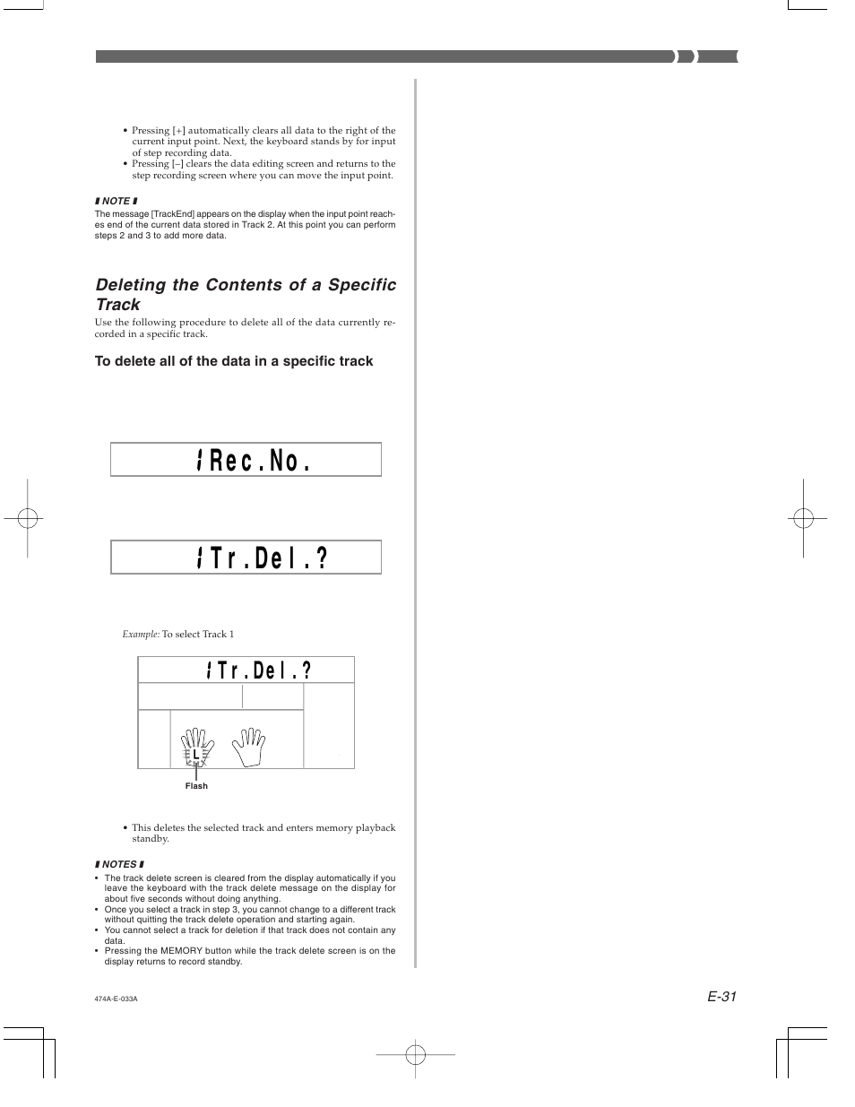 Rn . c e 1 o . t e . . r ? l d | Casio LK-50 Memory Function User Manual | Page 7 / 7