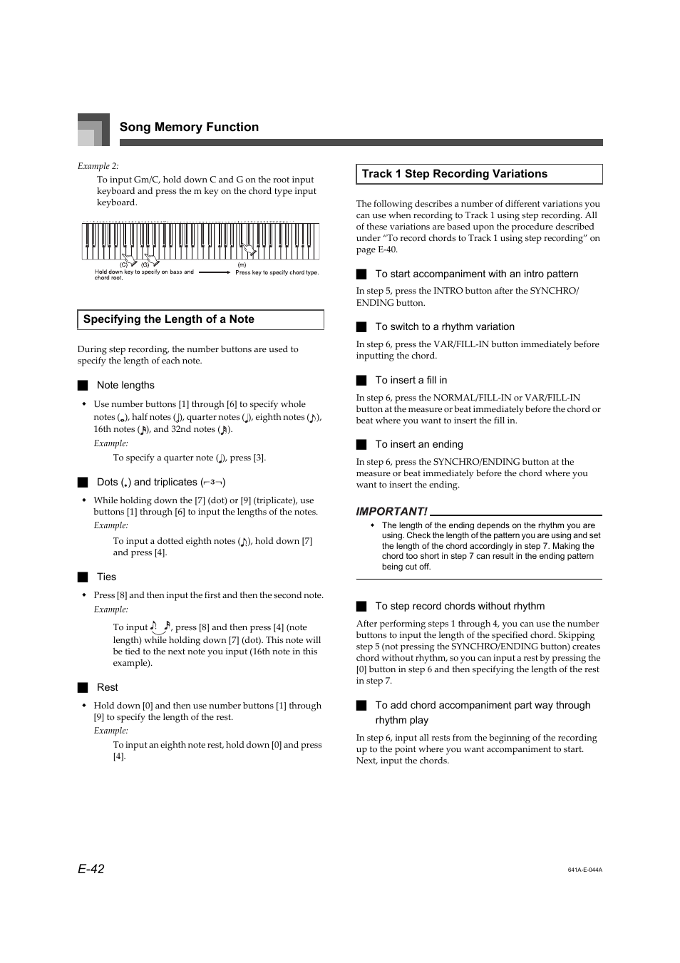 Casio LK-73 User Manual | Page 11 / 19