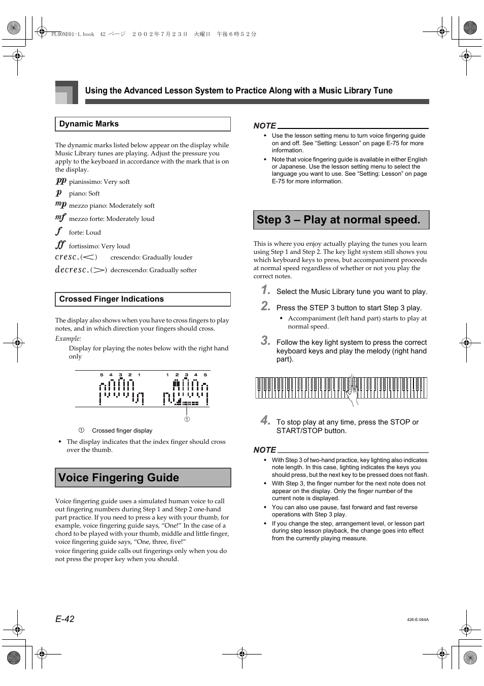 Casio PL-40R 2 User Manual | Page 10 / 50