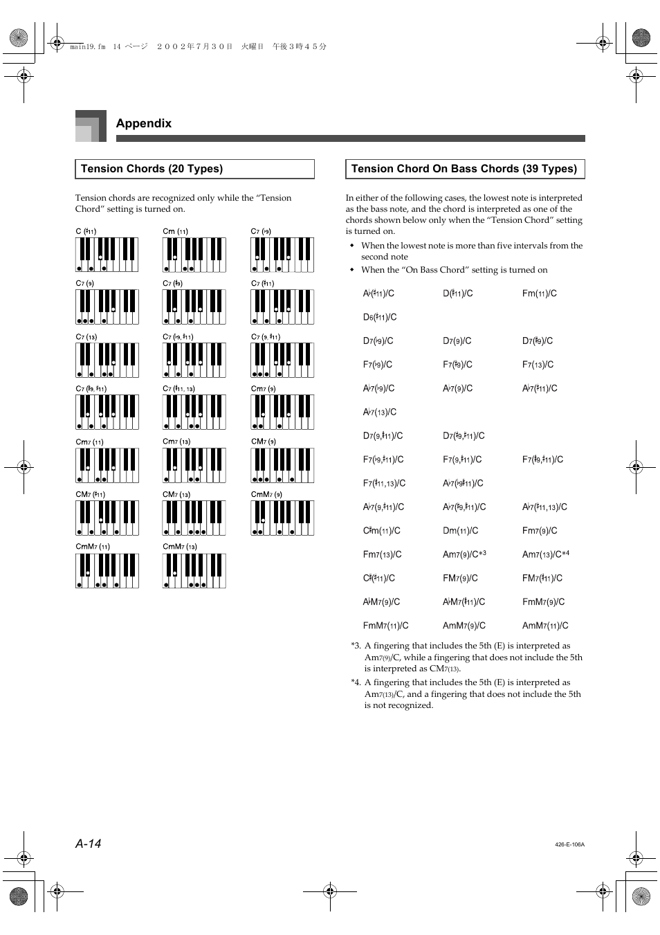 Appendix a-14 | Casio PL-40R 4 User Manual | Page 8 / 10