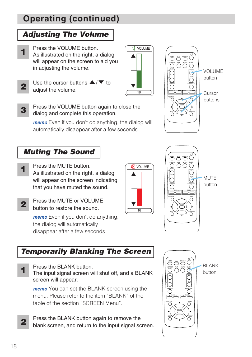 Operating (continued) | Dukane 8940 User Manual | Page 20 / 64