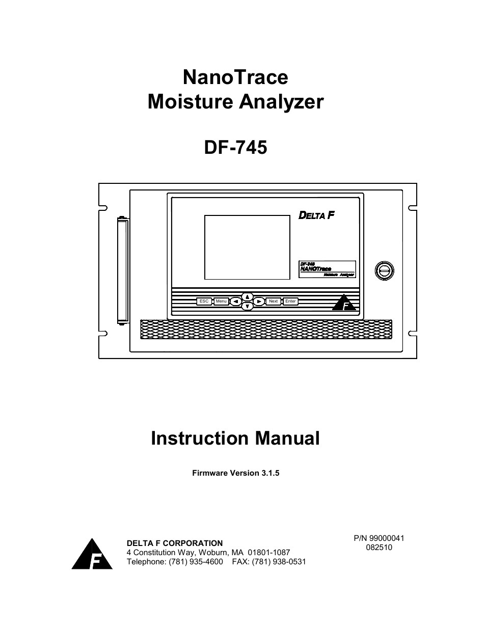 Delta Faucet NANOTRACE DF-745 User Manual | 98 pages