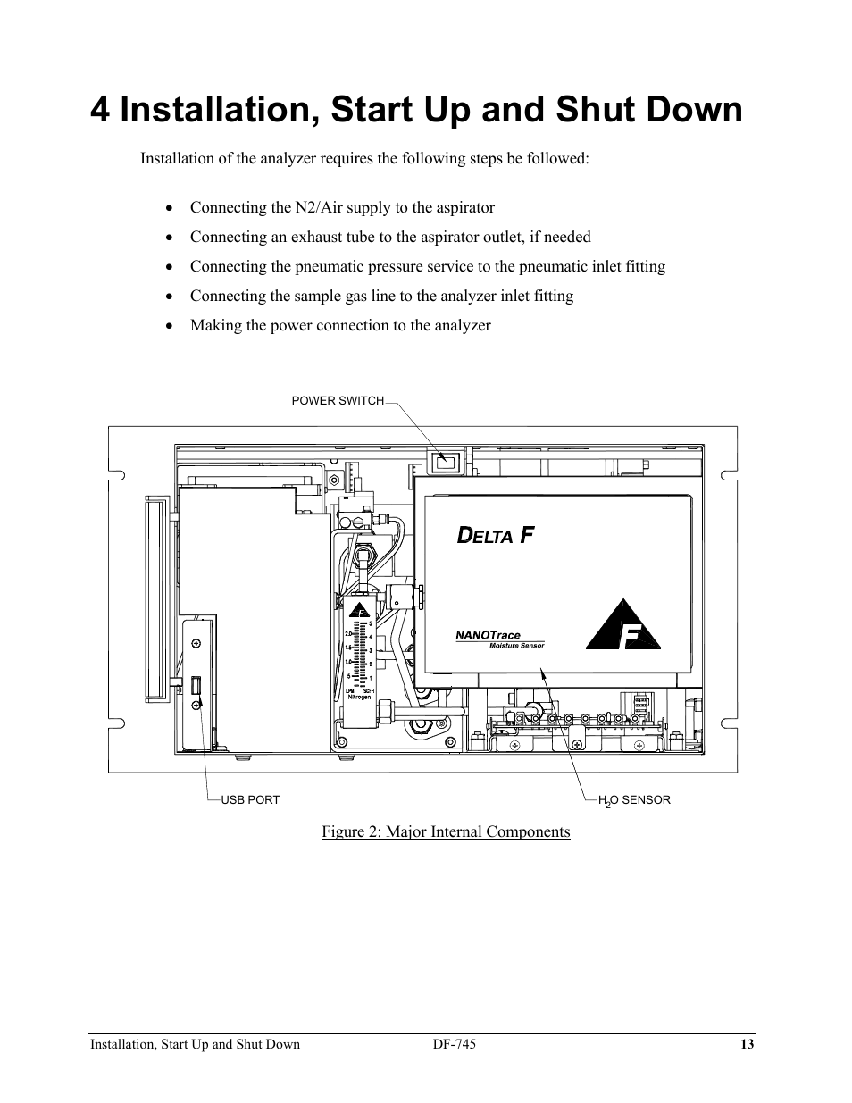 4 installation, start up and shut down | Delta Faucet NANOTRACE DF-745 User Manual | Page 17 / 98