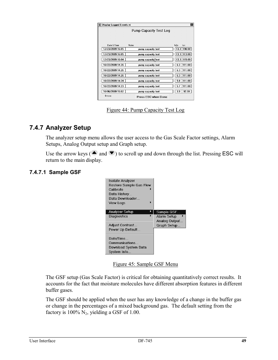 7 analyzer setup | Delta Faucet NANOTRACE DF-745 User Manual | Page 53 / 98