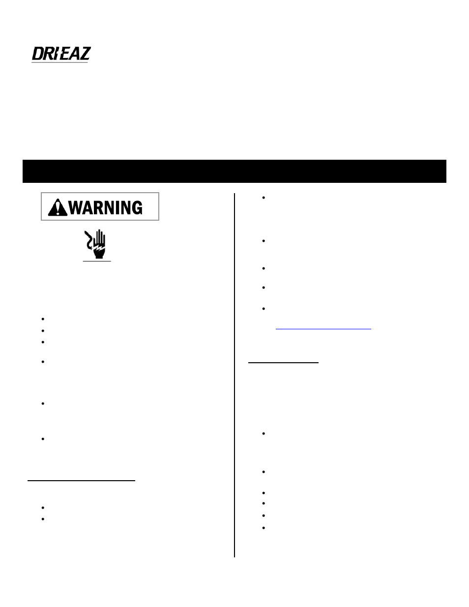 Dri-Eaz ENVIROBOSS 1400 User Manual | 12 pages
