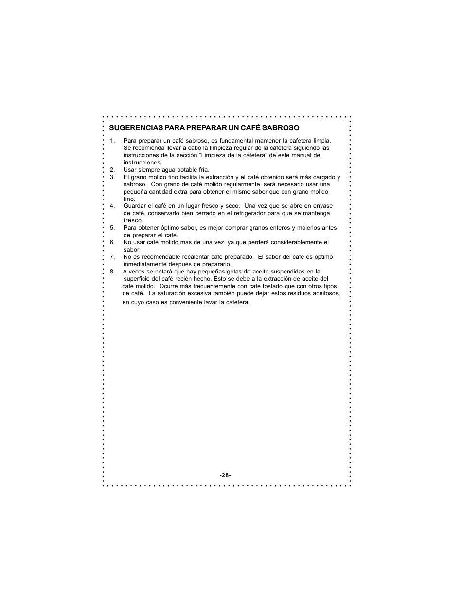 DeLonghi DC59TW User Manual | Page 28 / 44