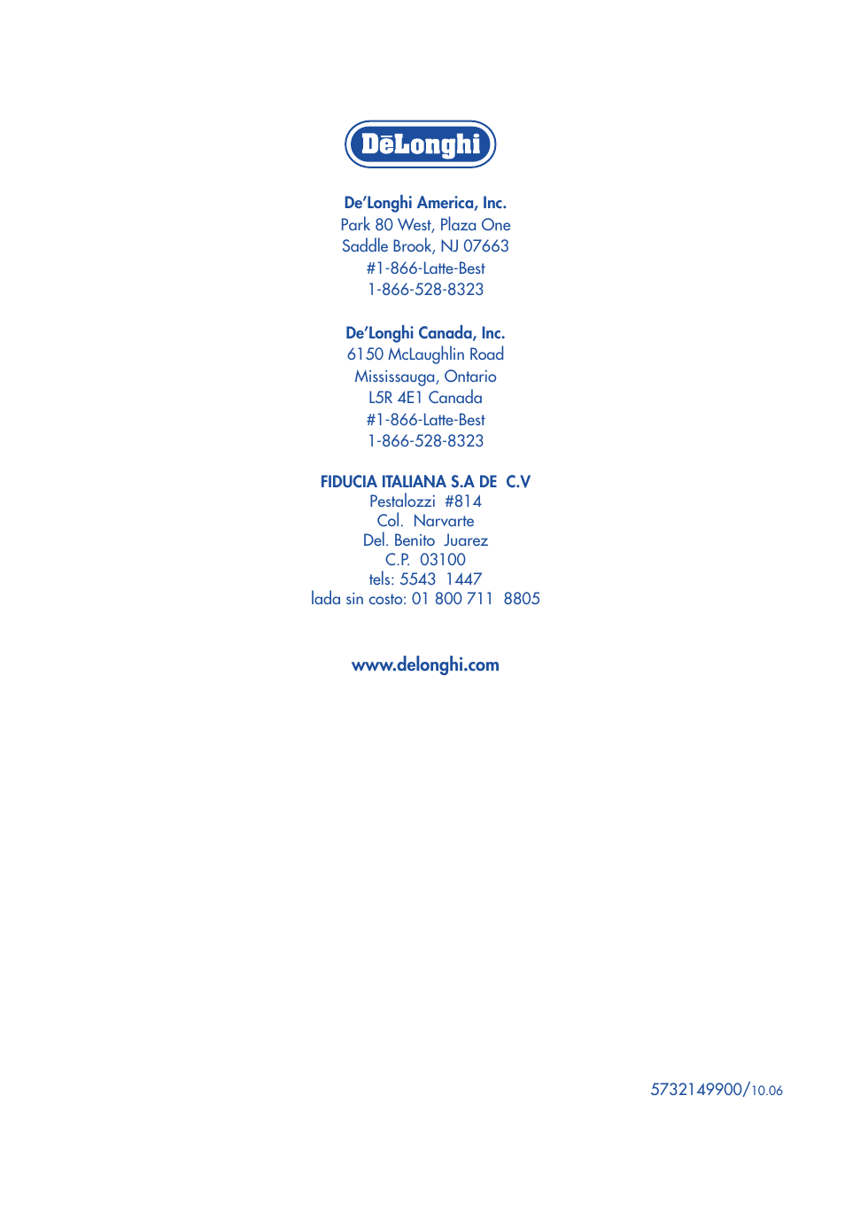 DeLonghi ESAM3300 User Manual | 22 pages