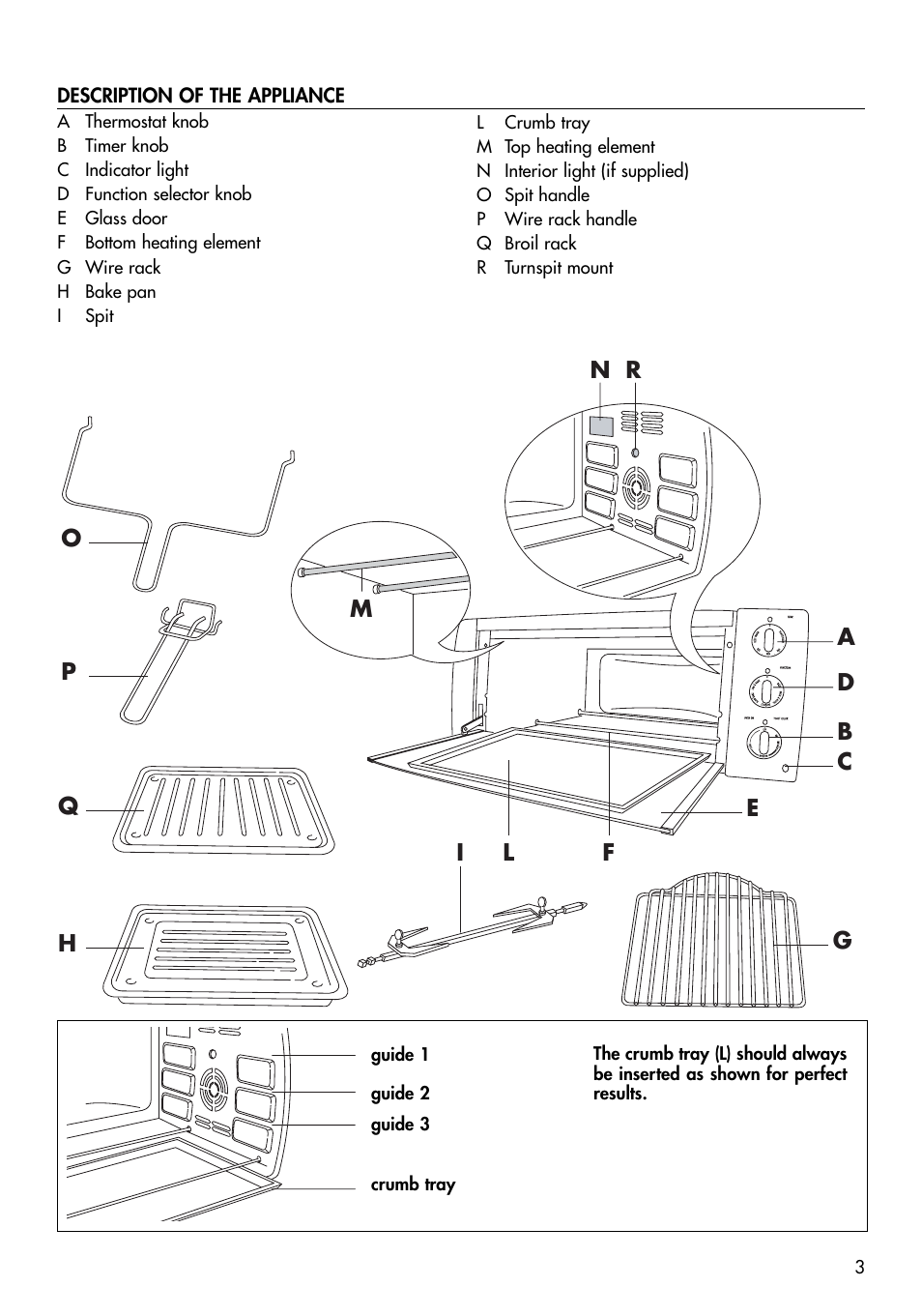 DeLonghi RO2058 User Manual | Page 3 / 24