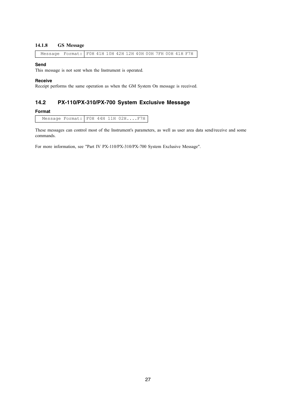 Casio PX-700 User Manual | Page 27 / 65