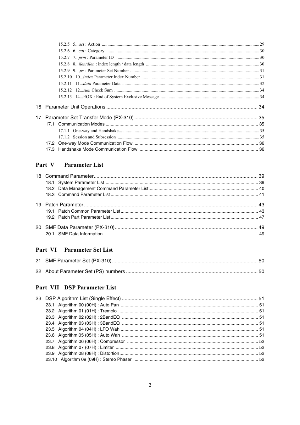Casio PX-700 User Manual | Page 3 / 65