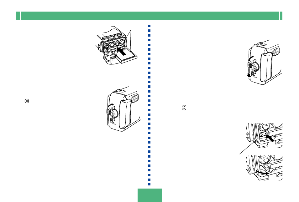 Removing a memory card from the camera | Casio GV-10 1 User Manual | Page 39 / 44