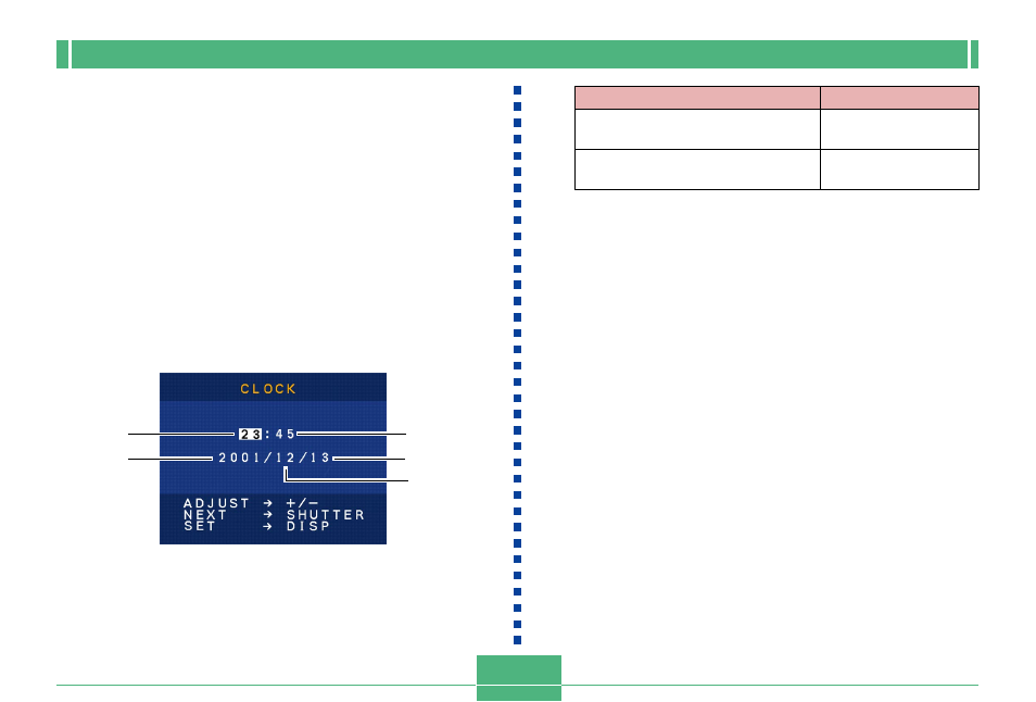 Setting the date and time, Setting the date and time 1 | Casio GV-10 1 User Manual | Page 43 / 44