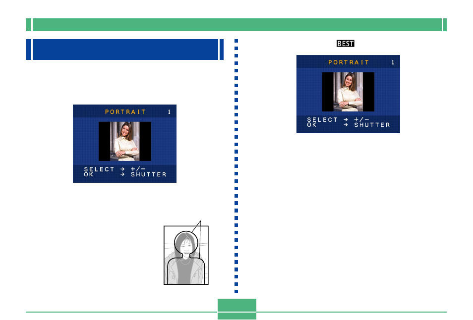 Recording an image using a best shot mode scene | Casio GV-10 2 User Manual | Page 10 / 45