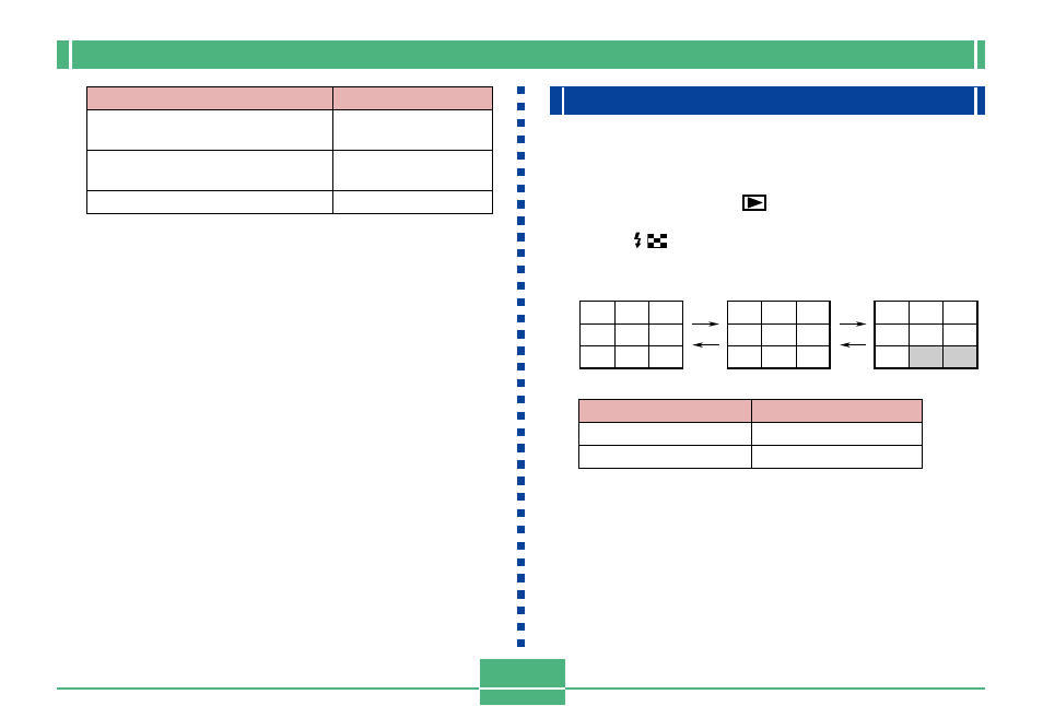 Displaying the 9-image view | Casio GV-10 2 User Manual | Page 18 / 45