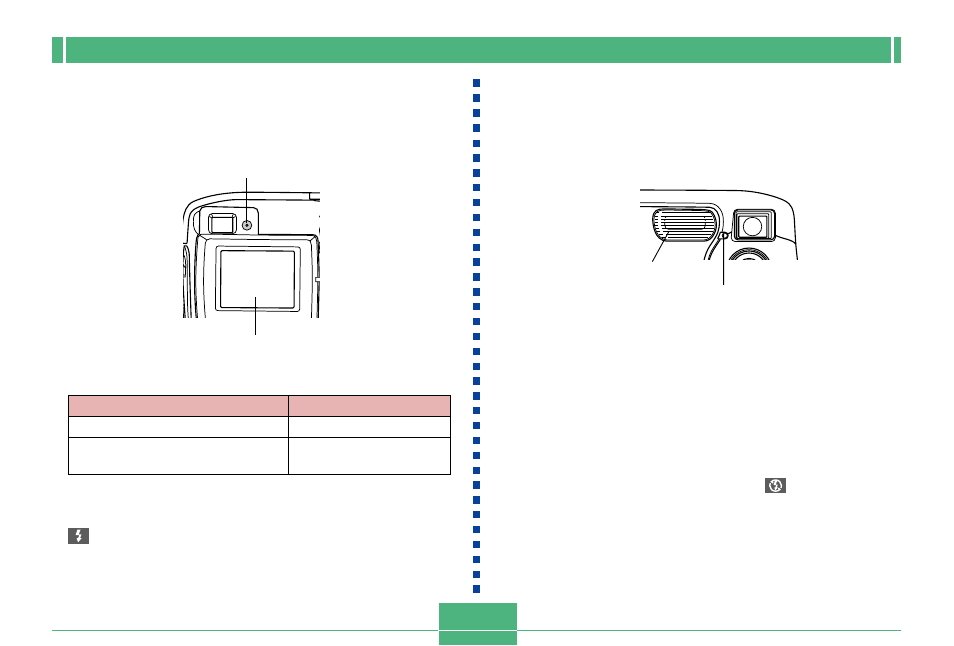 Flash status indicators, Precautions when using flash, 49 flash status indicators | Casio GV-10 2 User Manual | Page 5 / 45