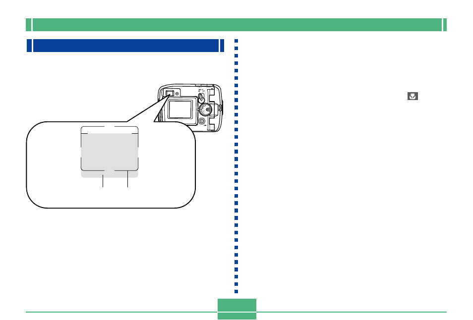 Using the optical viewfinder | Casio GV-10 2 User Manual | Page 8 / 45