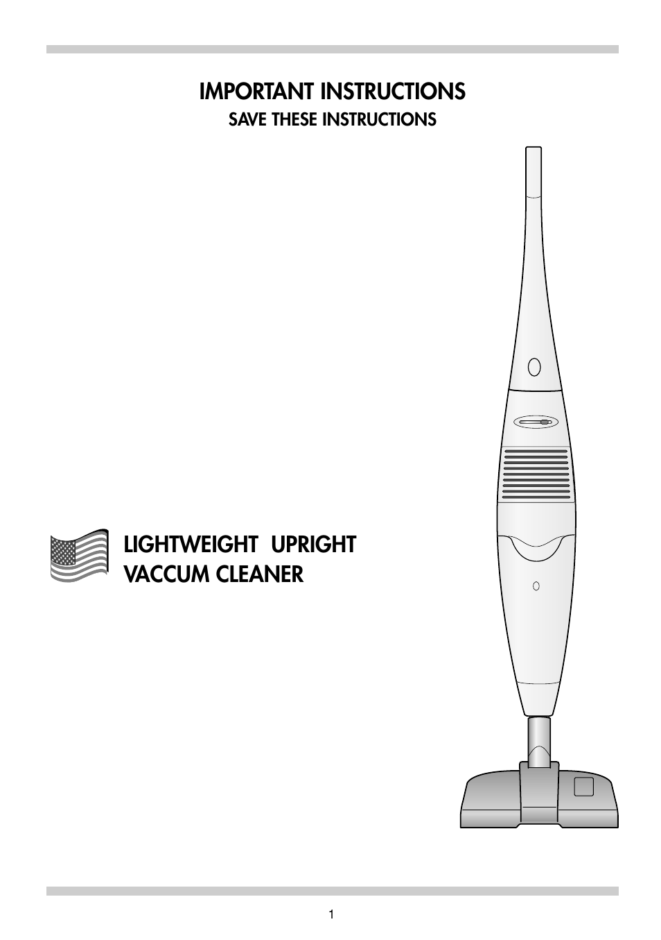 DeLonghi Upright Vacuum Cleaner User Manual | 17 pages