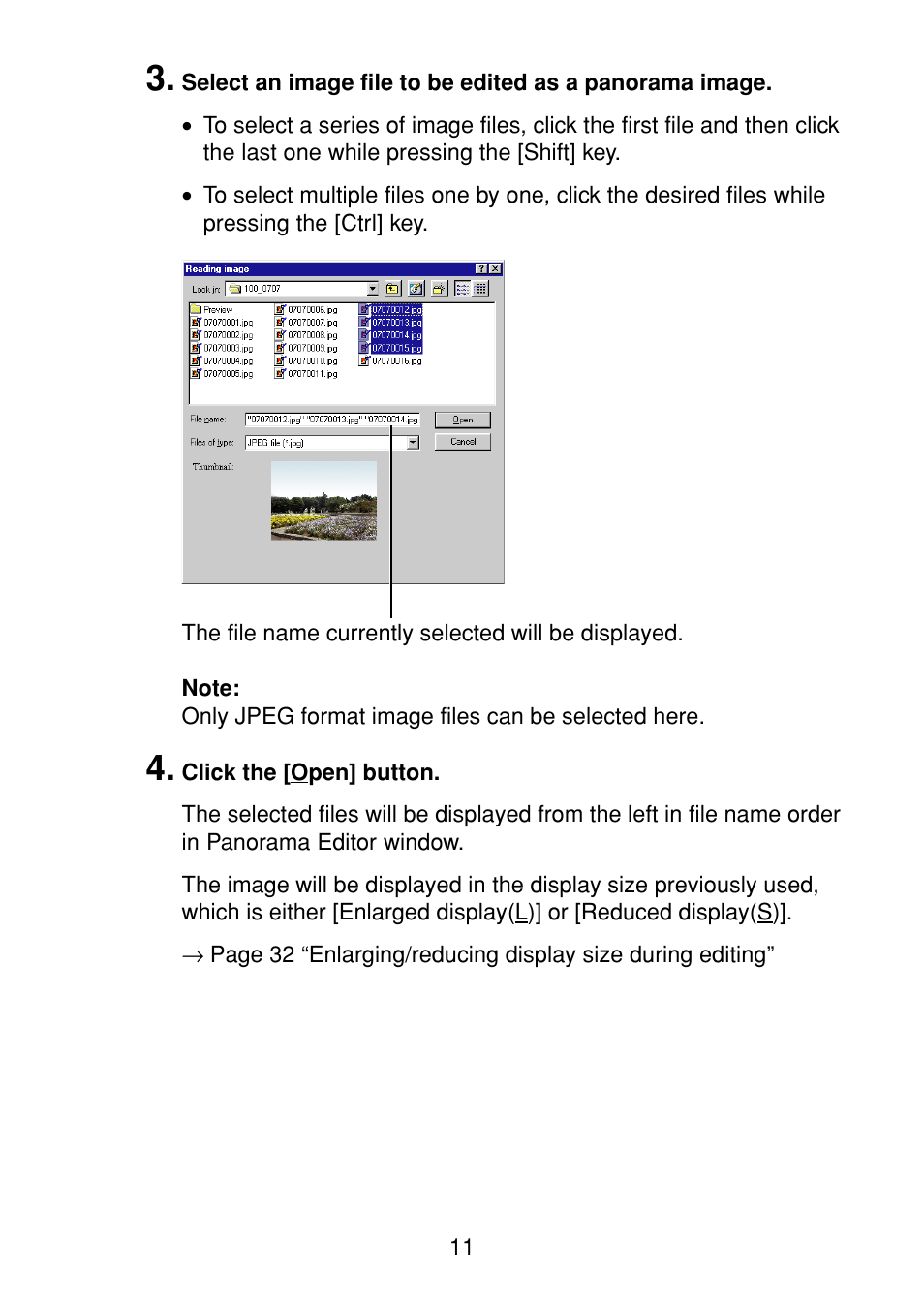 Casio Panorama Editor User Manual | Page 12 / 35