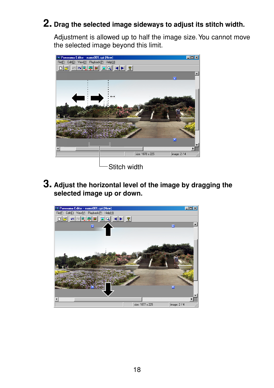 Casio Panorama Editor User Manual | Page 19 / 35