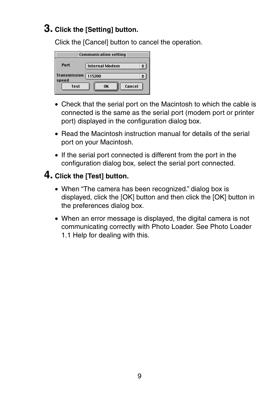Casio Photo Loader v.1.1 User Manual | Page 10 / 47