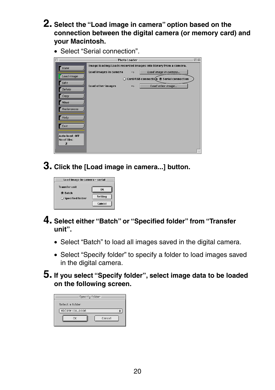 Casio Photo Loader v.1.1 User Manual | Page 21 / 47