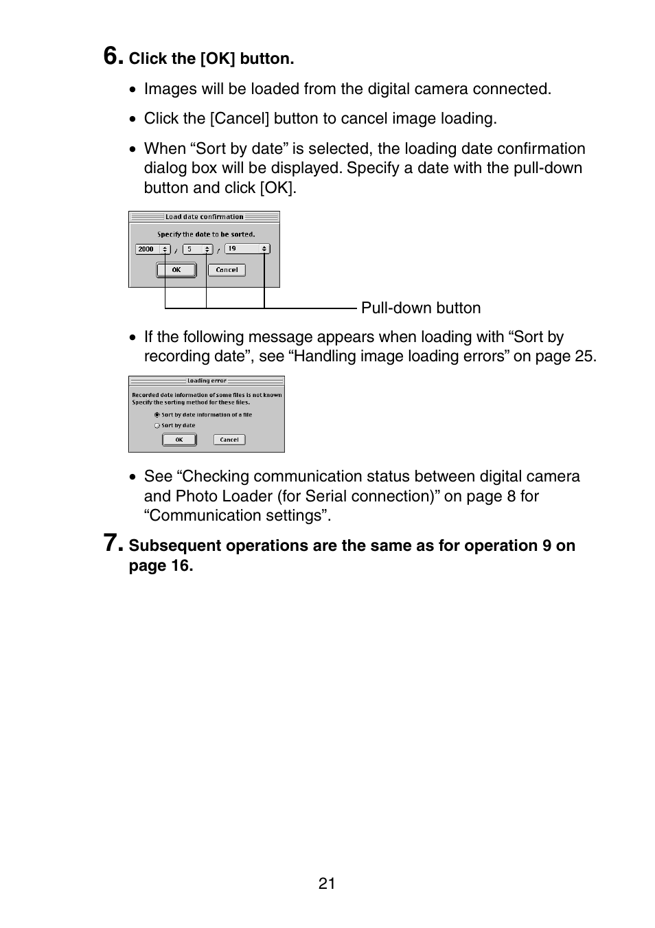 Casio Photo Loader v.1.1 User Manual | Page 22 / 47