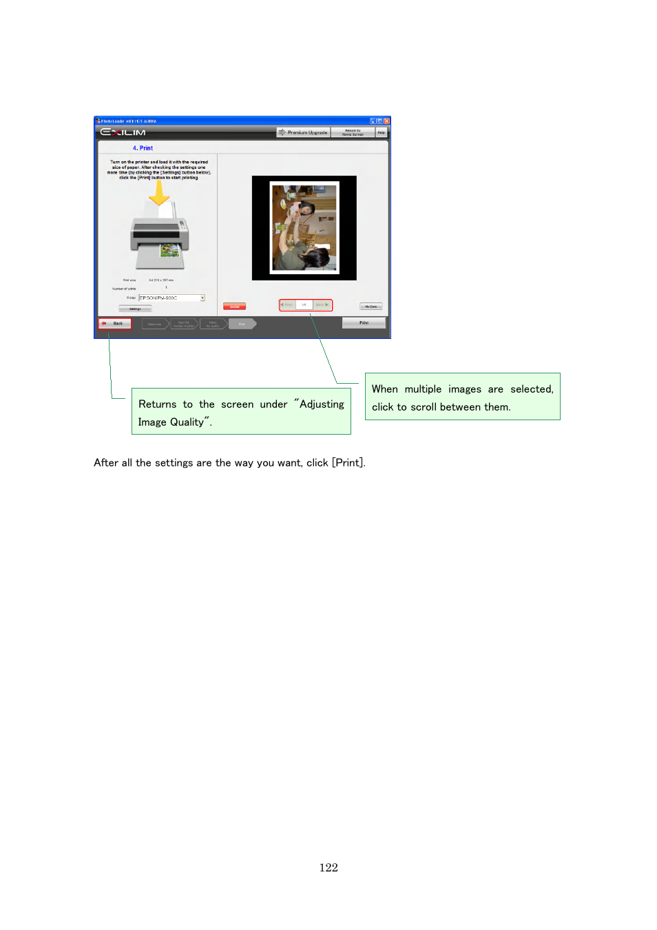 Casio Photo Loader with HOT ALBUM User Manual | Page 122 / 174
