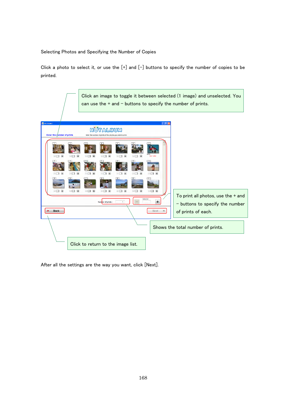Casio Photo Loader with HOT ALBUM User Manual | Page 168 / 174
