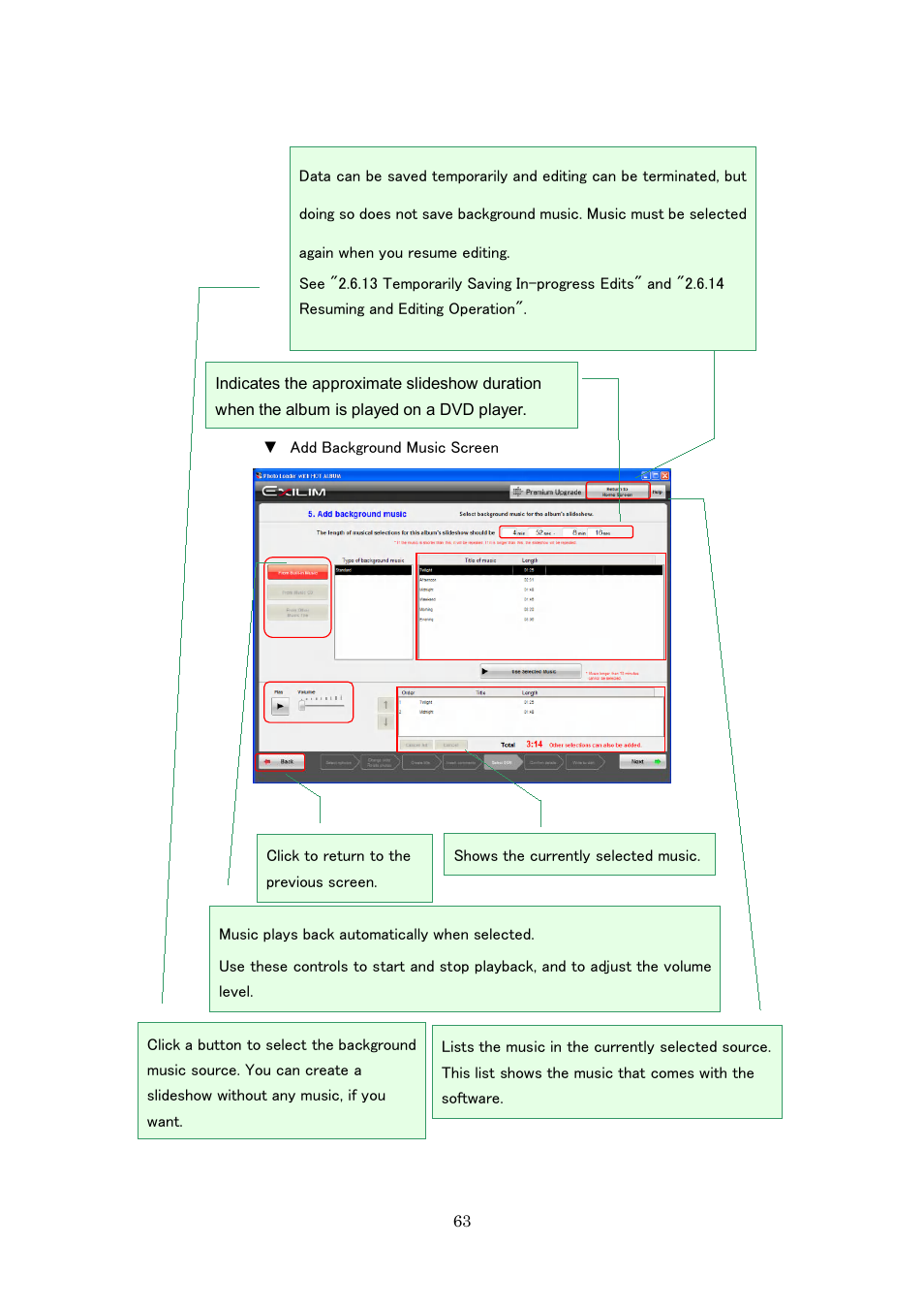 Casio Photo Loader with HOT ALBUM User Manual | Page 63 / 174