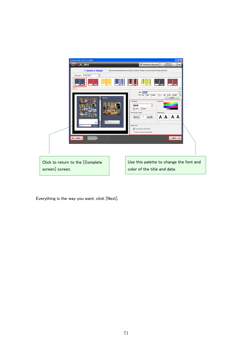 Casio Photo Loader with HOT ALBUM User Manual | Page 71 / 174