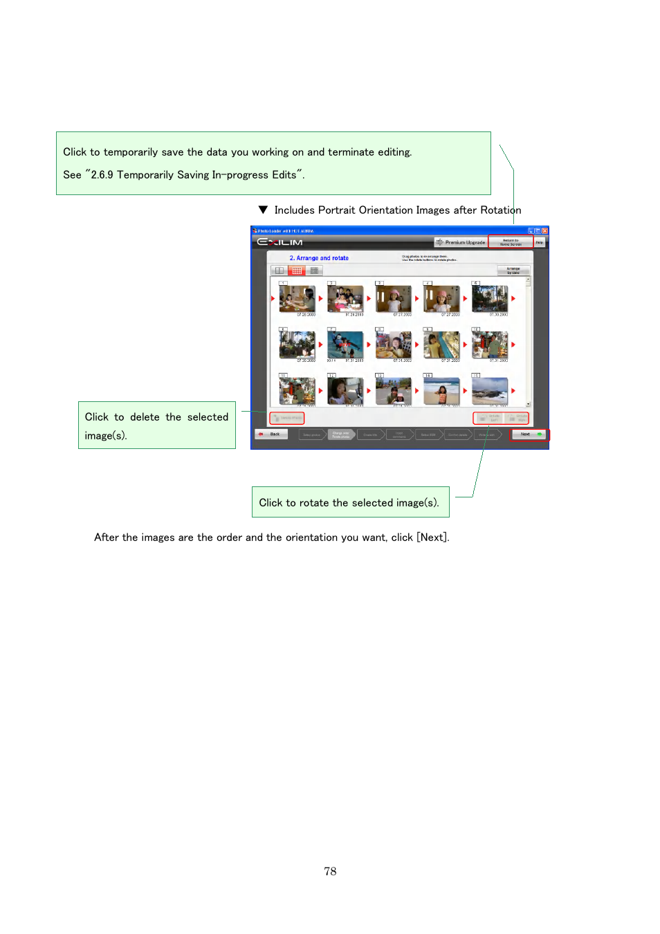 Casio Photo Loader with HOT ALBUM User Manual | Page 78 / 174