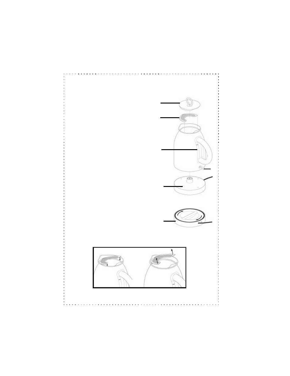 Know your kettle | DeLonghi DSJ900 User Manual | Page 4 / 37
