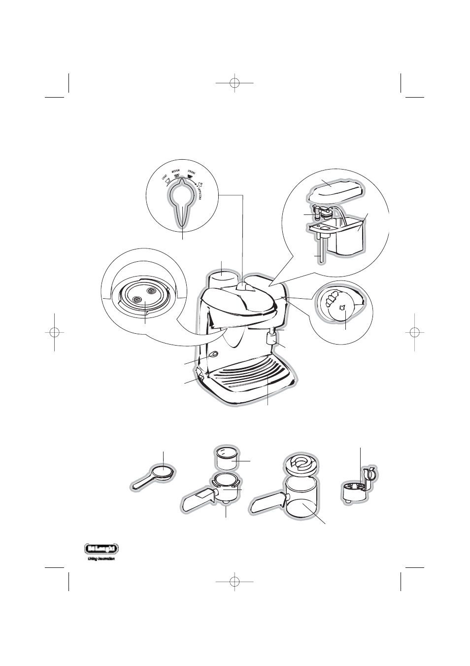 DeLonghi EC9 UK User Manual | Page 2 / 13